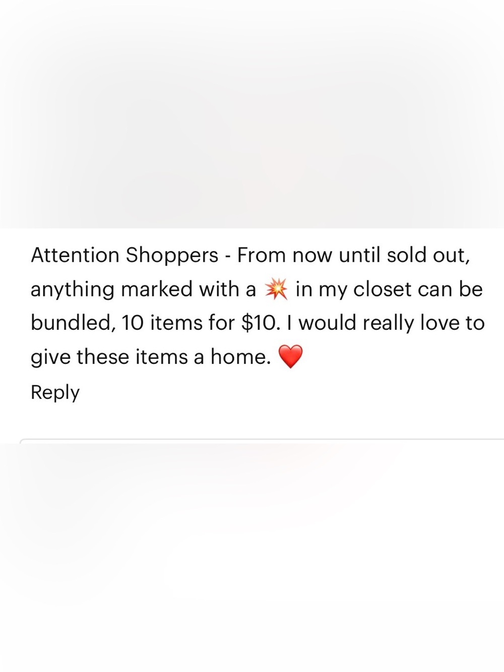 💥💥💥Clearance Sale💥💥💥